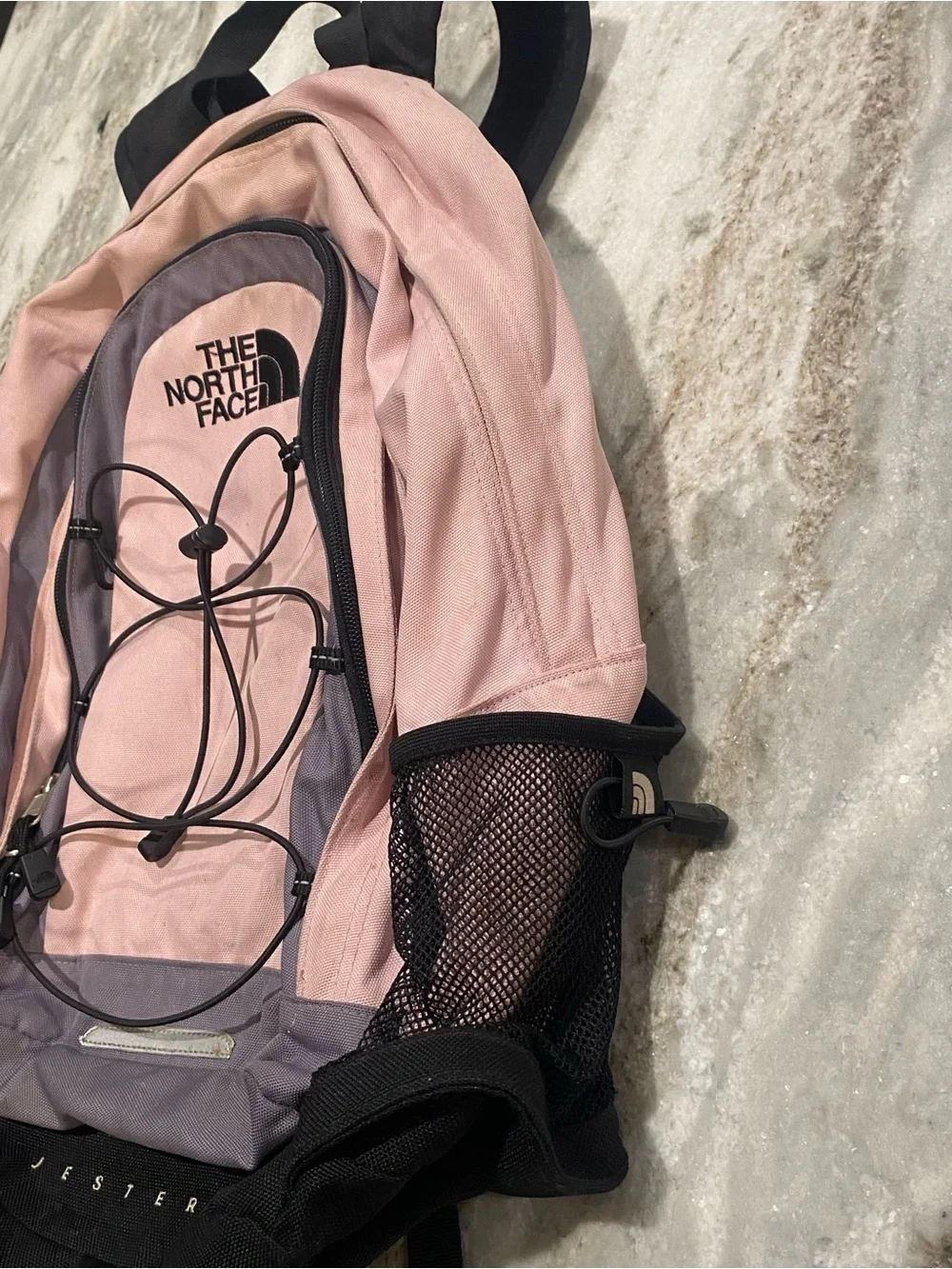 The North Face Pink Gray Jester Daypack Backpack